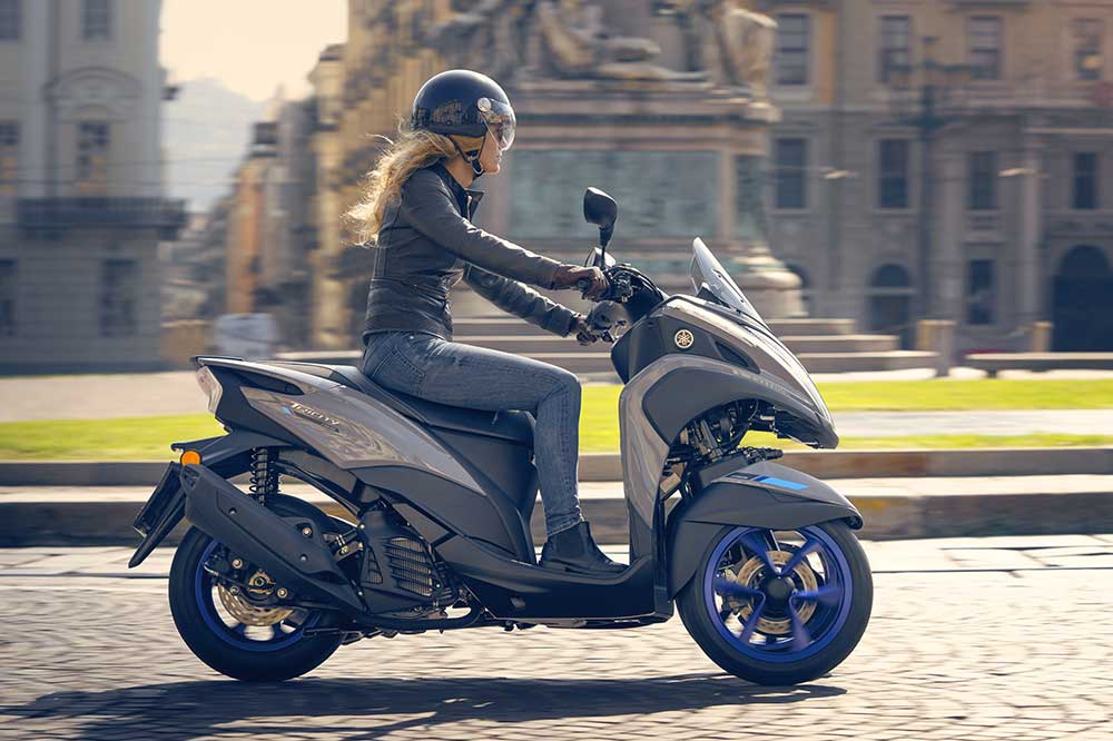 El Yamaha Tricity 300 se puede conducir con el carnet de coche