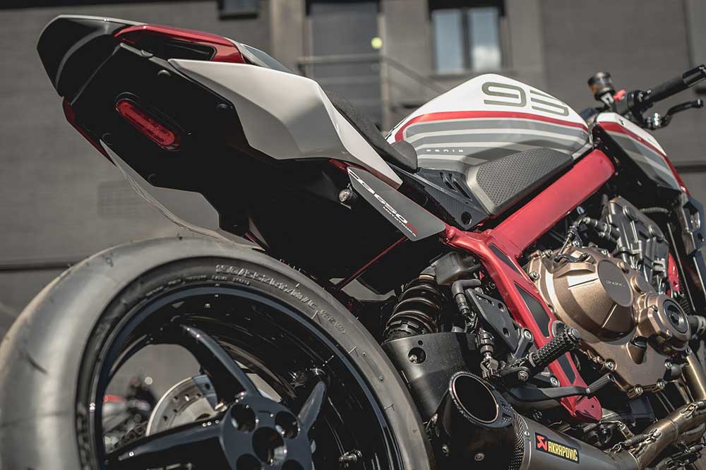 Fenix fue la Honda Transformada por el concesionario Mototrofa de Portugal