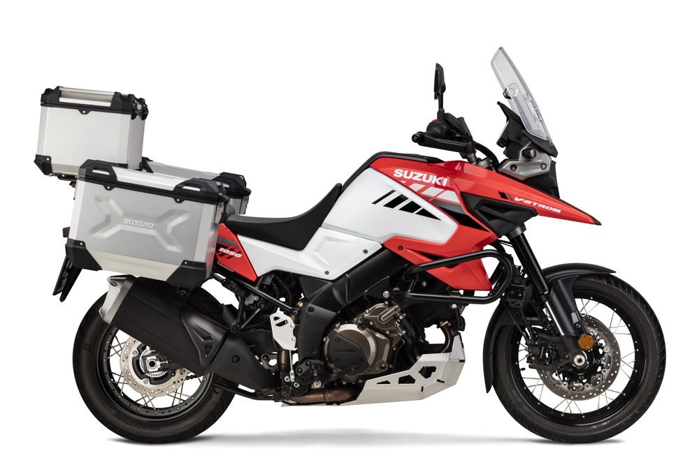 V-Strom 1050 Kit equipamiento Adventure alumnio