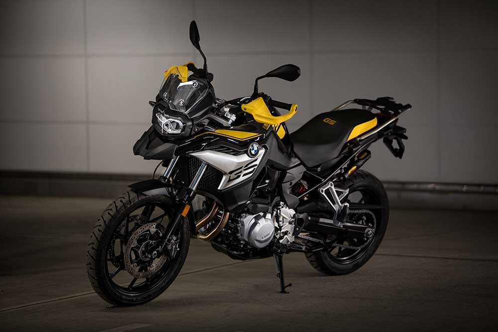 BMW F 750 GS 2021 con acabado 40 Aniversario