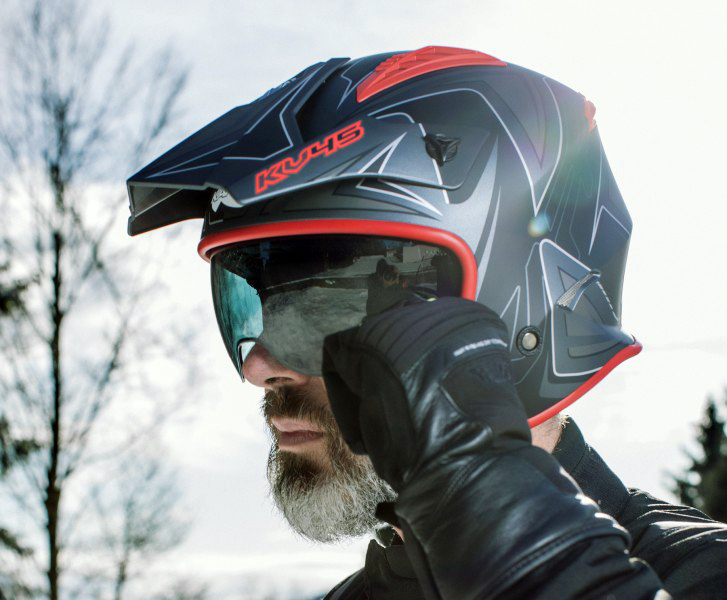 Casco jet KV45 Trial de Kappa