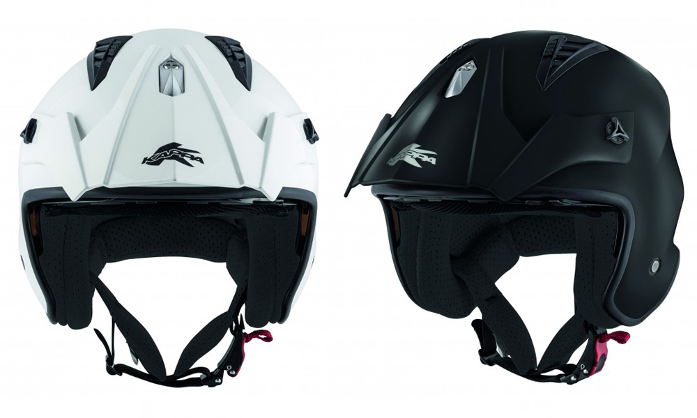 Casco jet KV45 Trial de Kappa Basic