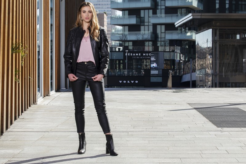 Chaqueta de cuero Tucano Urbano