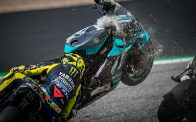 Una de las carreras más peligrosas de la era MotoGP