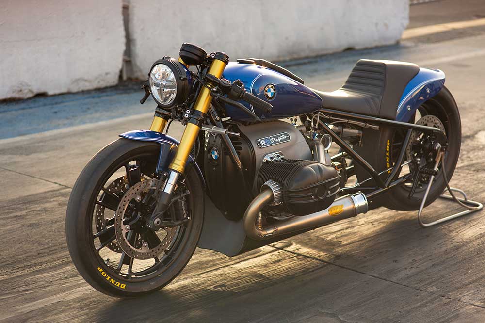 La combinación de colores fue otra de las claves de esta obra de arte de Roland Sands
