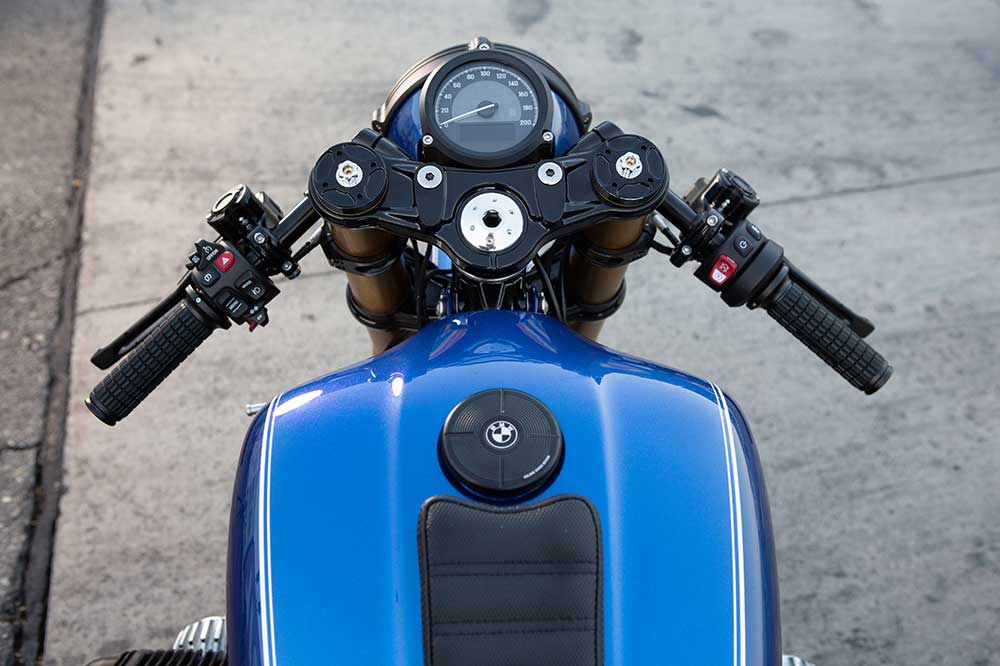 Cuadro de mandos de la BMW R 18 Dragster