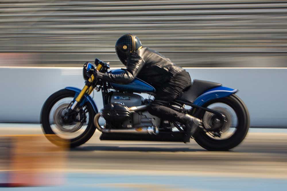 La longitud de la R 18 bien sirve para una Dragster