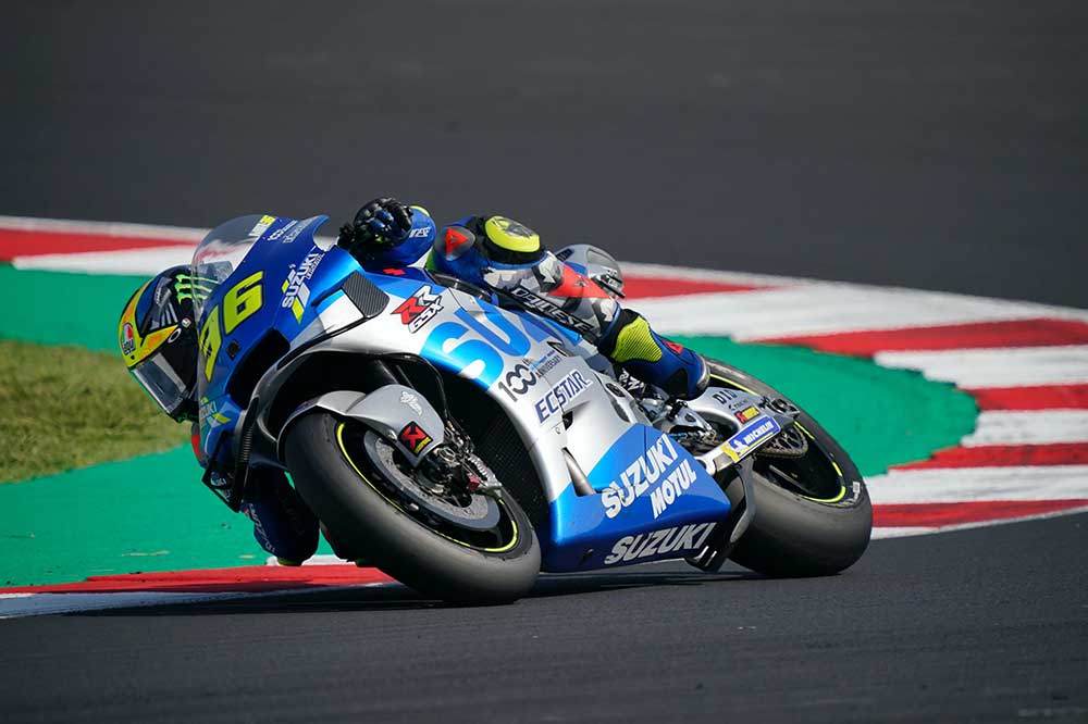Joan Mir fue segundo en la carrera de Emilia Romagna
