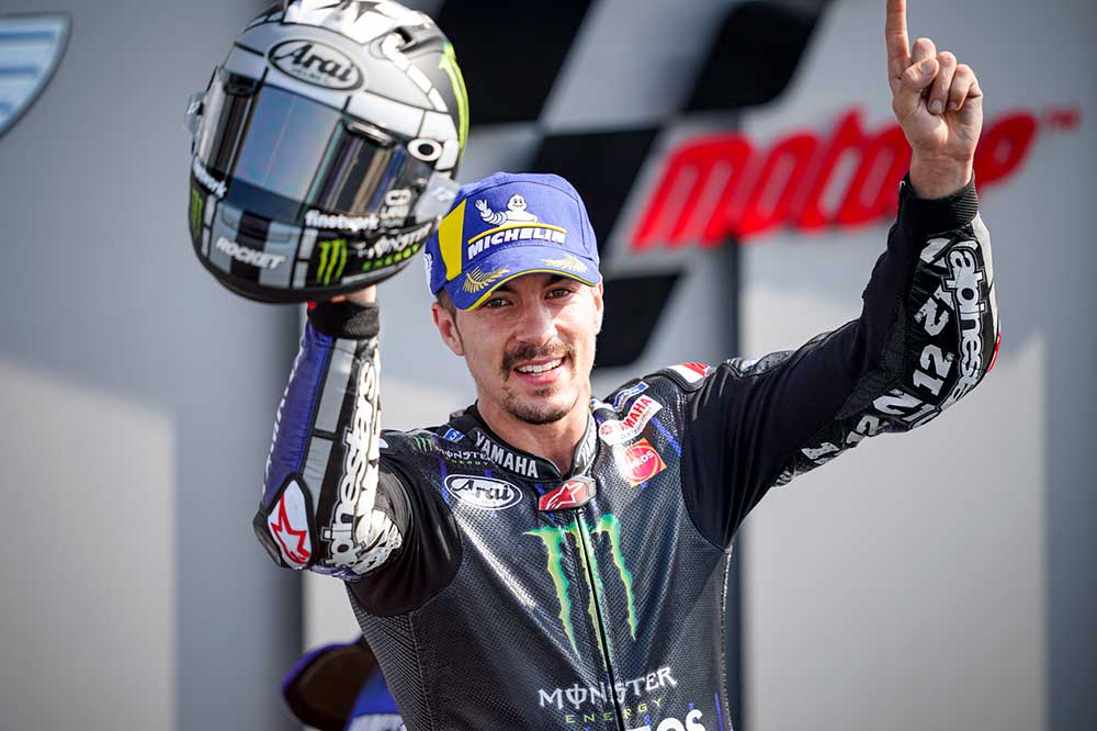 Viñales recupera el camino de la victoria y se coloca tercero en la clasificación provisional del Mundial MotoGP 2020