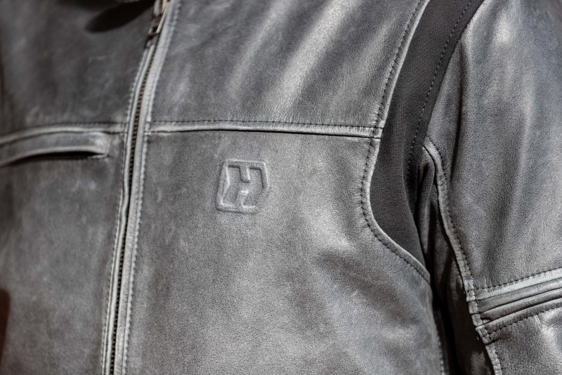 Chaqueta de piel Mustang de Hevik