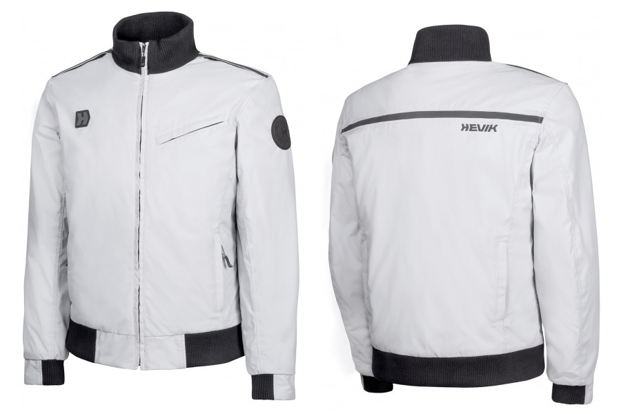 Chaqueta B-17 en blanco de Hevik