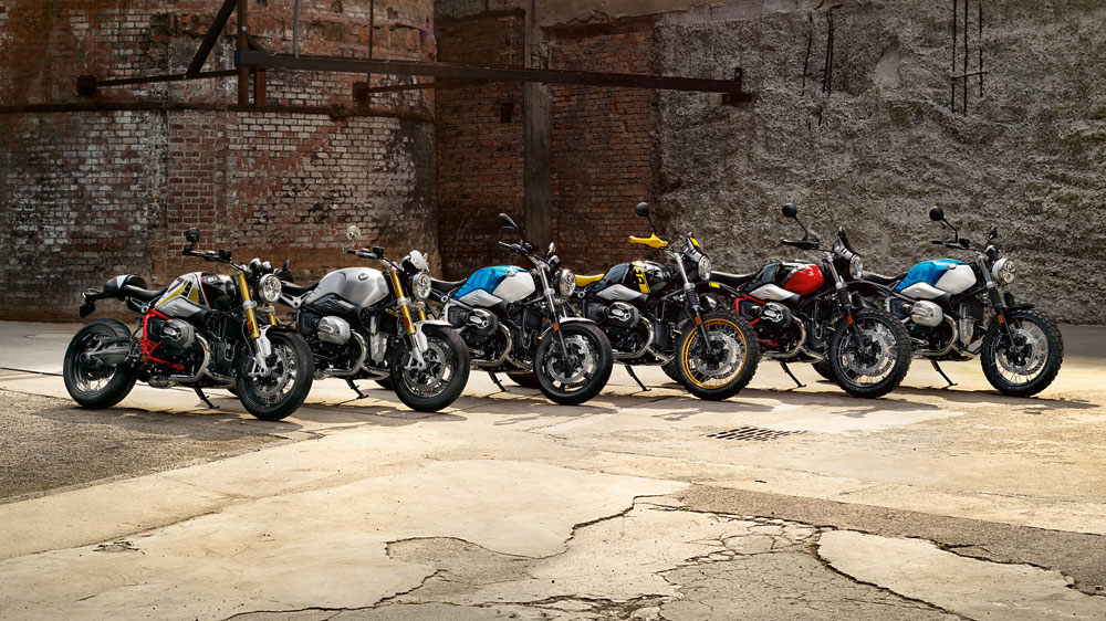 La gama de motos BMW R Nine T 2021 consta de cinco versiones todas ellas con un marcado carácter