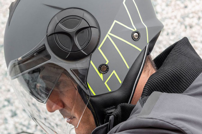 Casco jet Metropole de Hevik