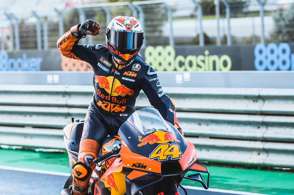 Pol Espargaró partía desde la pole, pero sólo ha logrado ser tercero en este GP de Europa