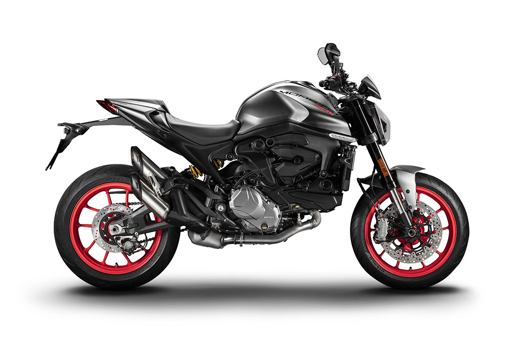 Ducati ha abandonado el chasis multitubular característico de las primeras Monster