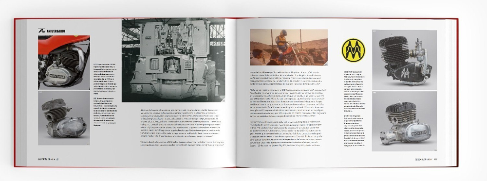 Edición Especial 75 aniversario del libro de Montesa The Art Gallery