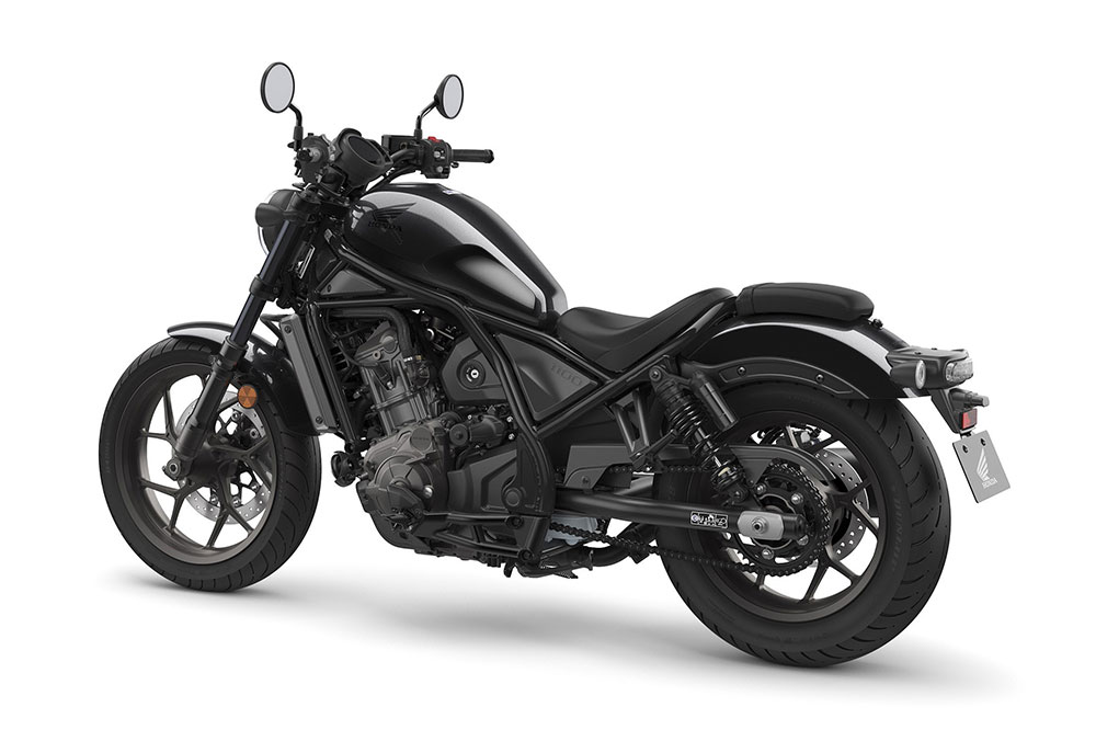La Honda CMX 1100 Rebel cuenta con cuatro modos de conducción, control de crucero y control de tracción seleccionable
