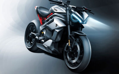 Triumph desvela los bocetos de su moto eléctrica