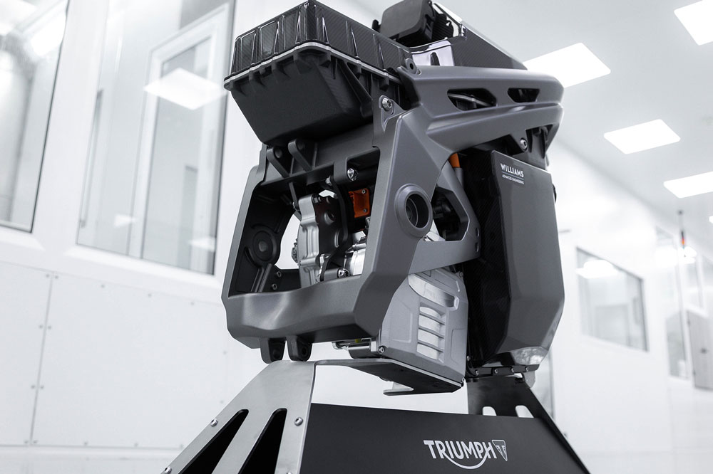El diseño final del chasis y subchasis de la Triumph Eléctrica se desarrollará en la próxima fase del proyecto