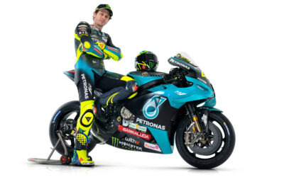 Valentino Rossi, con los colores del Petronas MotoGP 2021