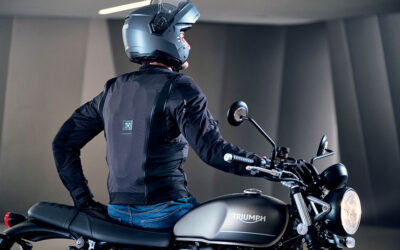 Airscud es el nuevo chaleco airbag para moto de Tucano Urbano