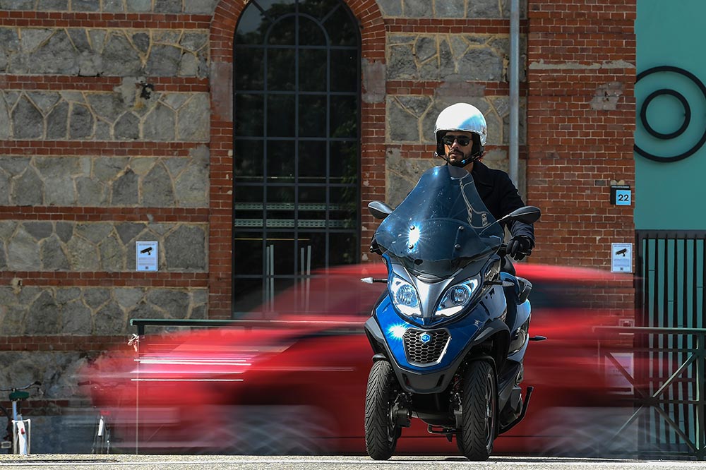Piaggio logró popularizar los scooter de tres ruedas con los MP3