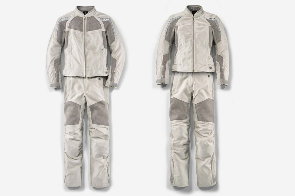 Traje Airflow Bmw gris claro