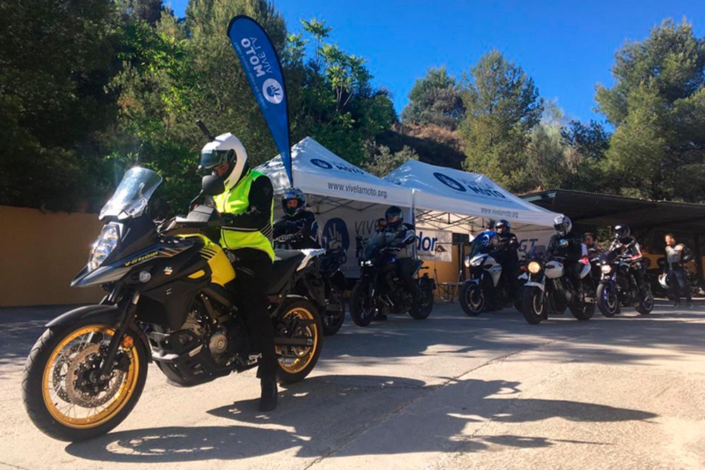 Jornadas gratuitas de formación para motoristas en Madrid