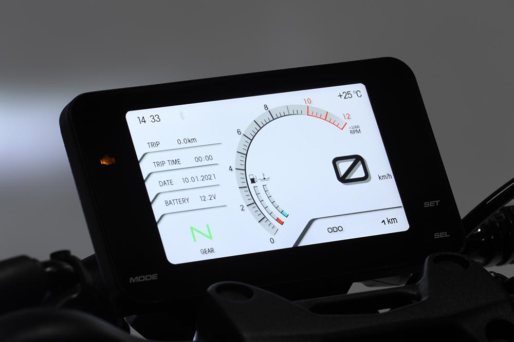 Cuadro de instrumentos de la Hanway Furious NK 125 S