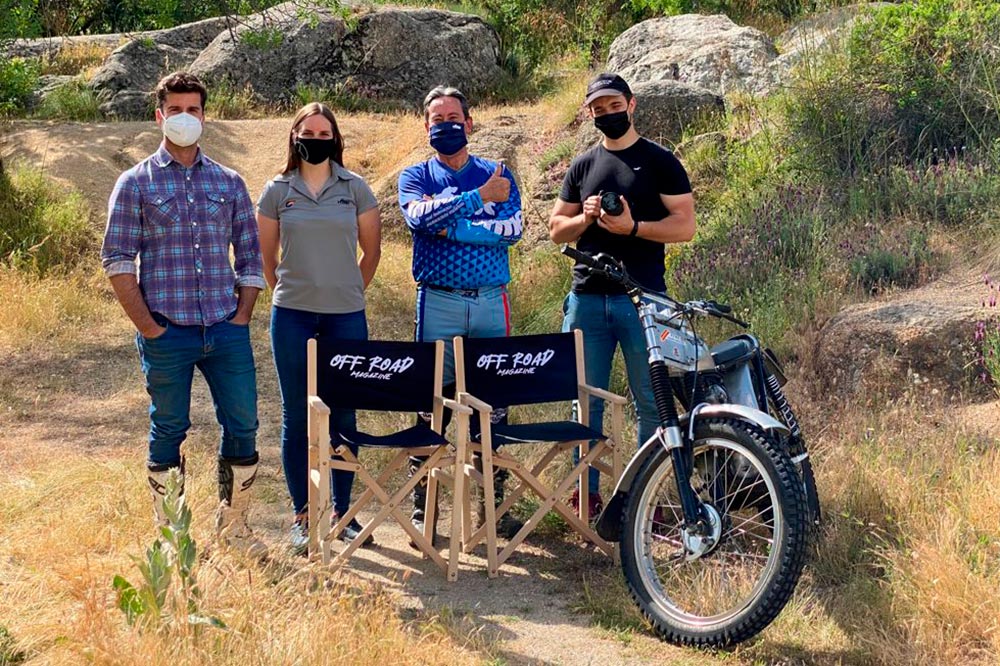 Off Road Magazine estará presentado por la piloto de enduro y trial Sandra Gómez