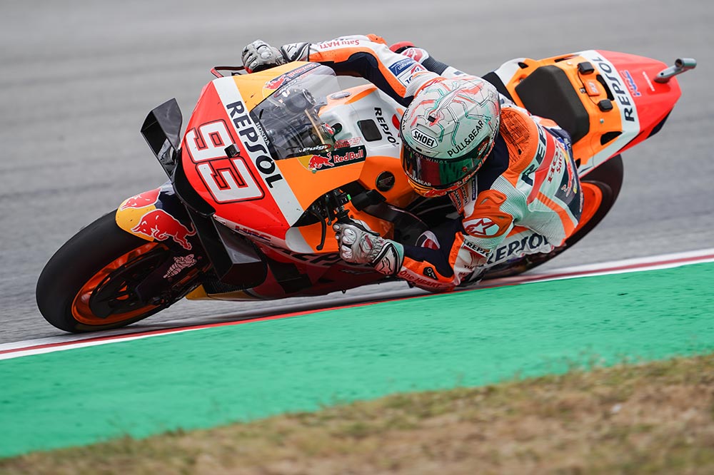 Marc Márquez en el GP de Catalunya 2021