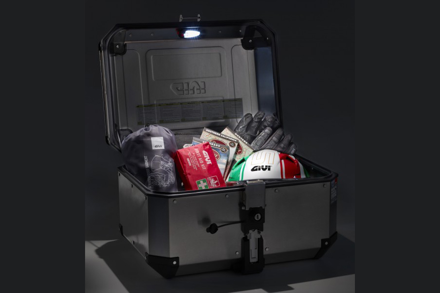 luz interior de cortesía E198 para las maletas de aluminio de Givi