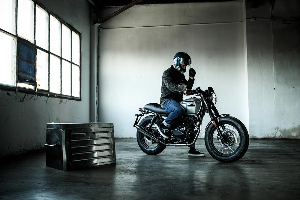 Gama de motos 125 Brixton