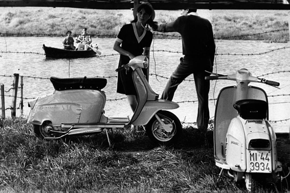 Las Lambretta fueron las grandes rivales de las Vespa desde sus orígenes
