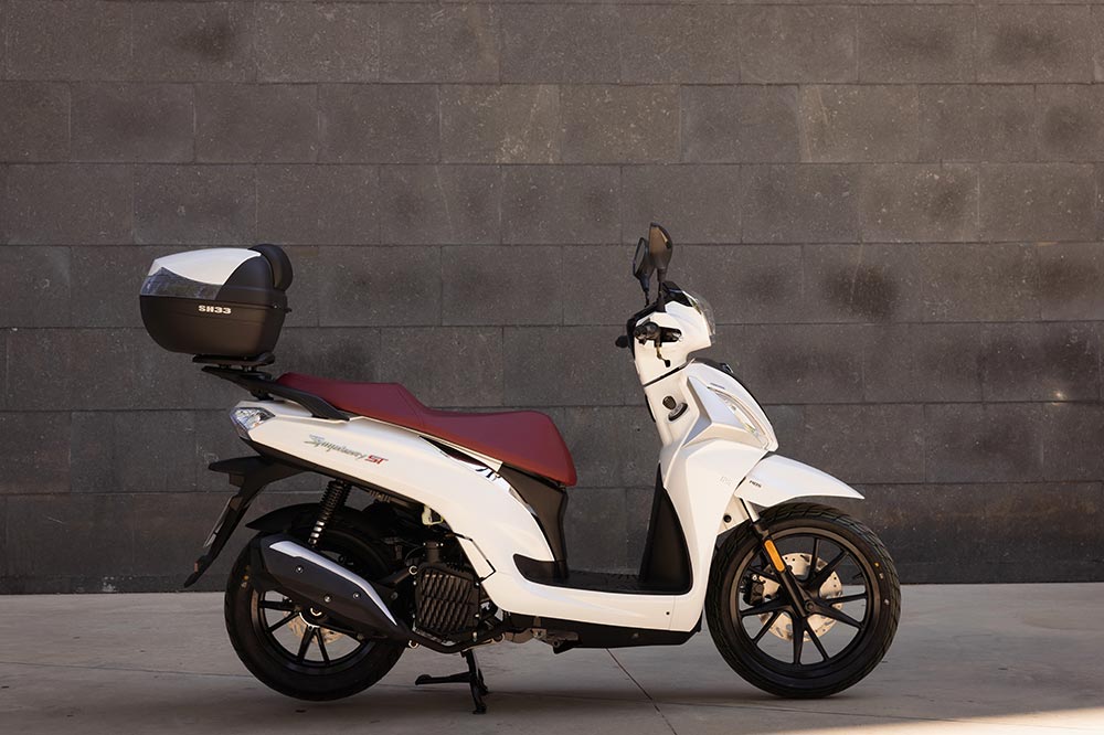El diseño del SYM Symphony ST 125 también se ha renovado