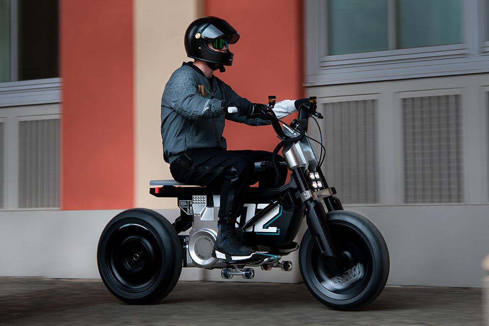 BMW CE 02 Concept: La moto urbana del futuro