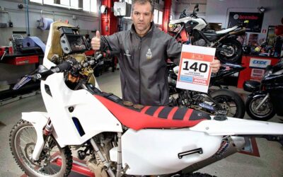 José María García ya tiene su dorsal para el Dakar 2022
