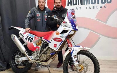 Una BMW rumbo al Dakar 2022