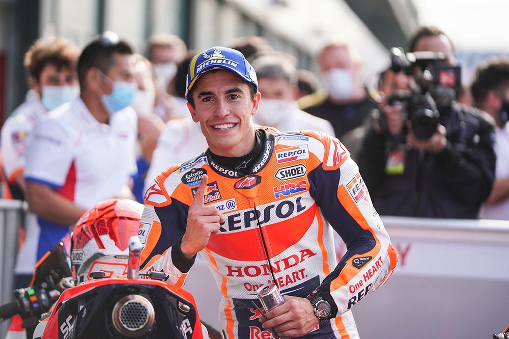 Marc Márquez vuelve a tener los problemas de doble visión que sufrió en la temporada 2011