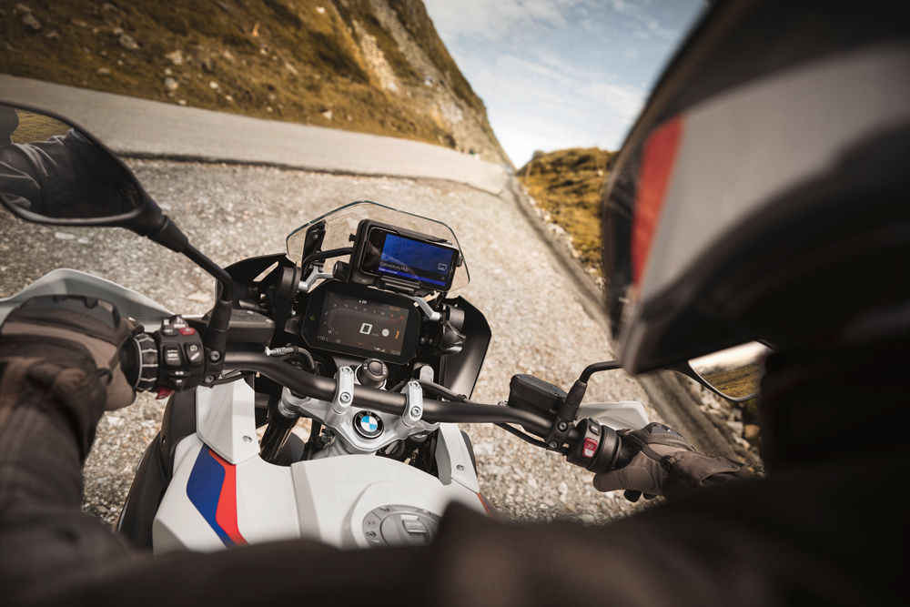 Soporte ConnectedRide Cradle de BMW Motorrad