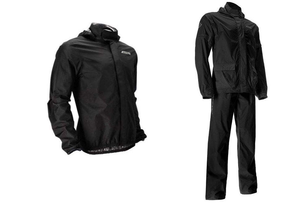 Chubasquero X-Dry y conjunto impermeable X Thunder de Acerbis