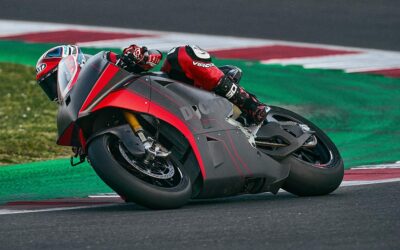 La Ducati Eléctrica para MotoE ya rueda