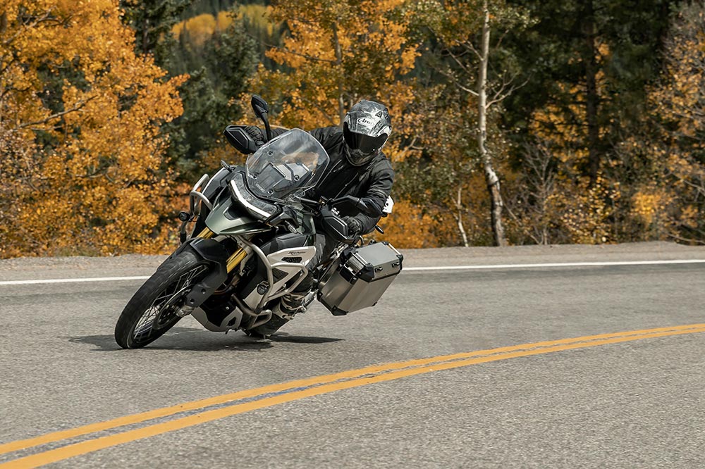 Las versiones Explorer de las Tiger 1200 tendrán depósito de combustible de 30 litros