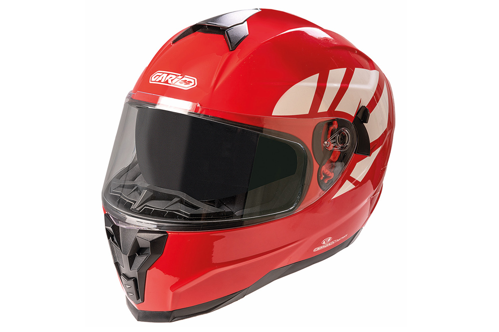 Casco G80 Fly-R rojo de Garibaldi