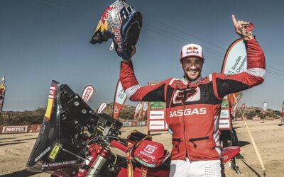 Sam Sunderland y Gas Gas hacen historia en el Dakar 2022