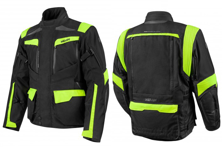 Chaqueta Centaurus flúor y negro de Hevik