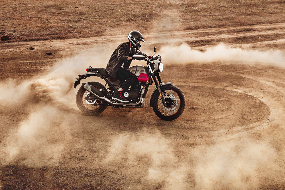 La Royal Enfield Scram 411 llegará a las tiendas el próximo mes de abril