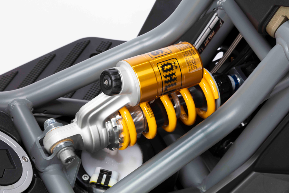 También puedes dotar al Dragster con elementos Ohlins