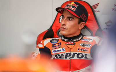 Marc Márquez de nuevo con problemas en la vista