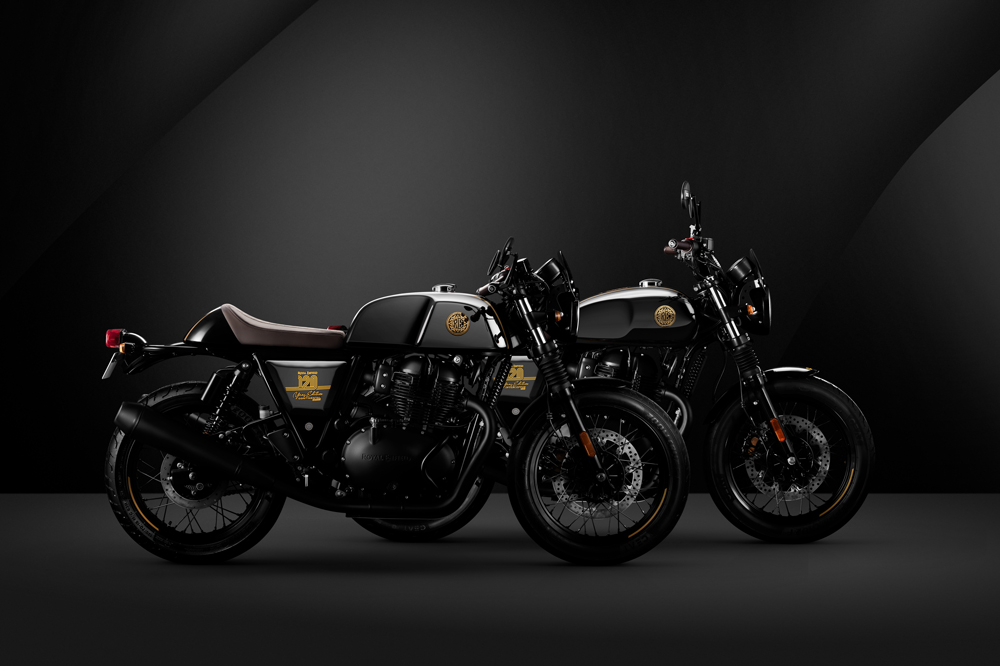 Royal Enfield Interceptor y Continental 650 Aniversario